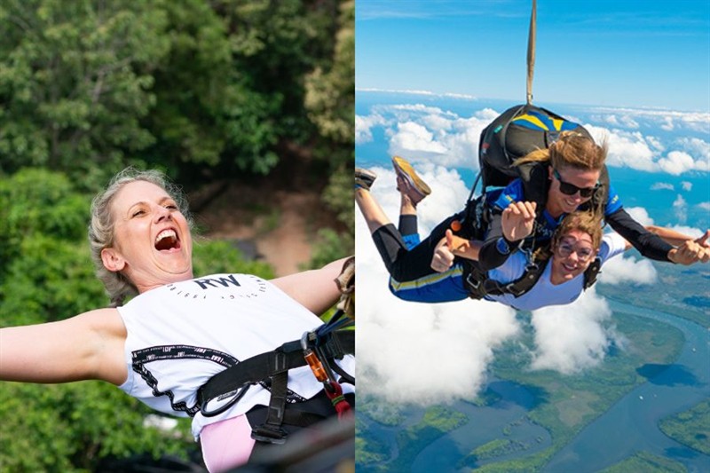Bungy Jump & 15,000 ft Skydive
