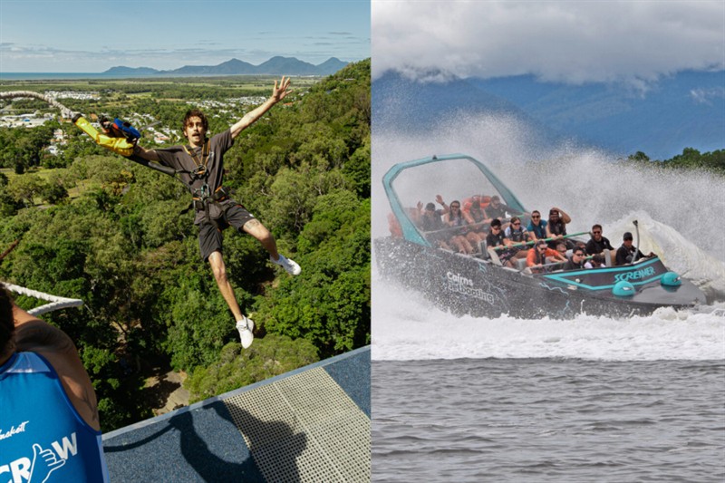Giant Swing & Cairns Jetboating
