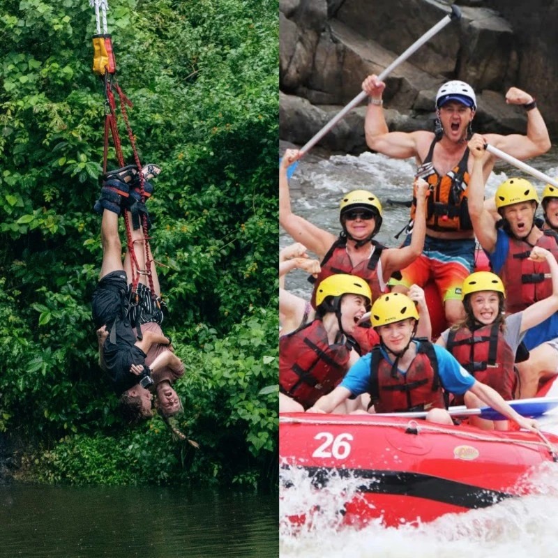 Cairns Rafting & Bungy or Giant Swing